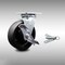 Service Caster 6 Inch SS Glass Filled Nylon Caster with Roller Bearing and Brake/Swivel Lock SCC-SS30S620-GFNR-TLB-BSL - alternate 1